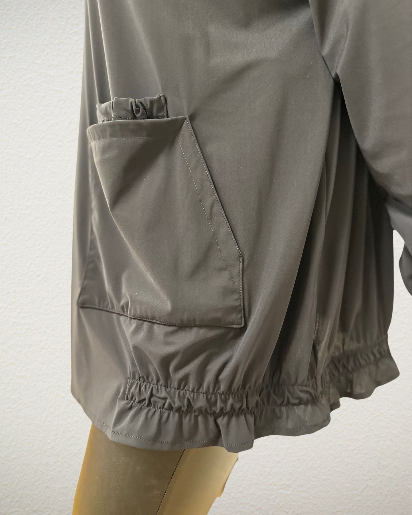 Langarm-Shirt mit aufgesetzten Taschen