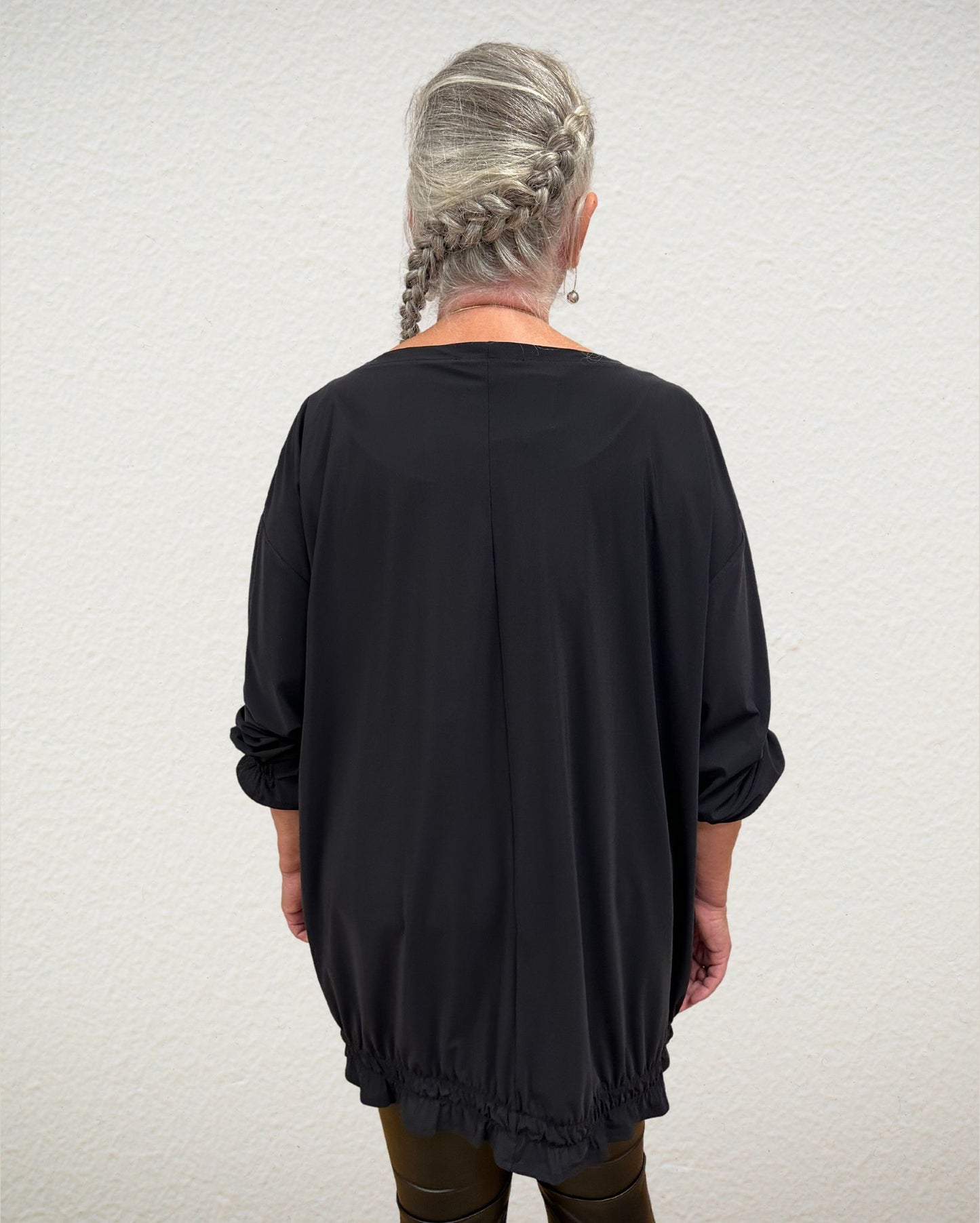 Langarm-Shirt mit aufgesetzten Taschen