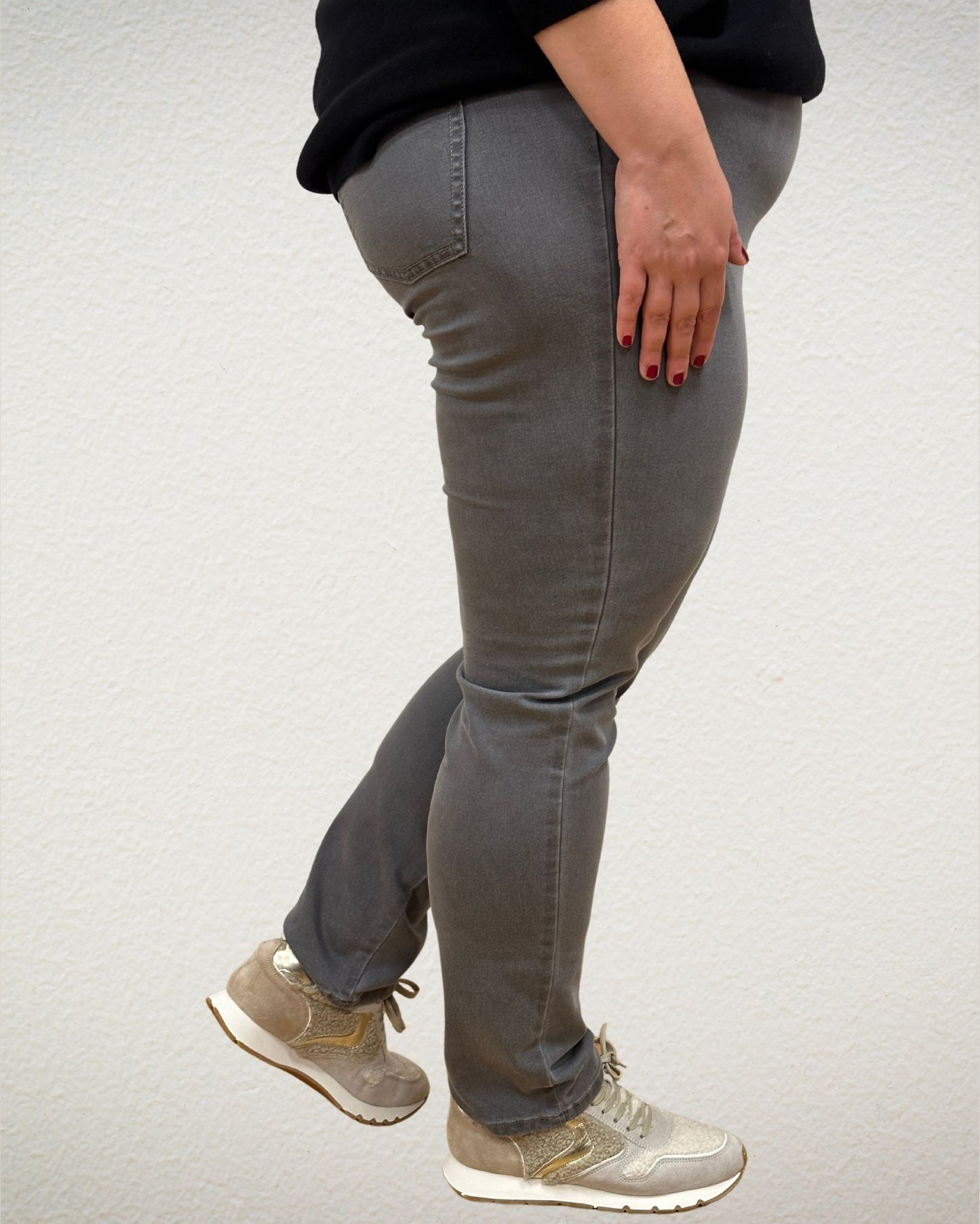 Jeans in grau - Modell Lavina