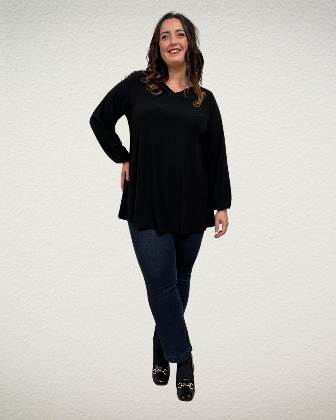 Jeans in Dunkelblau