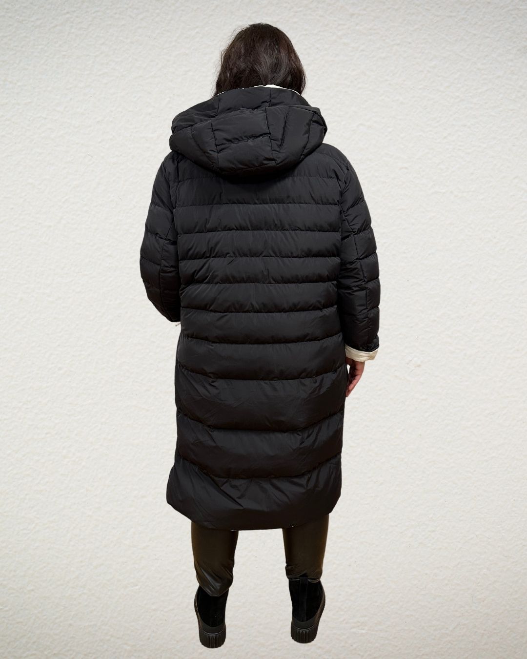 Daunen-Wendemantel aus recyceltem Polyester