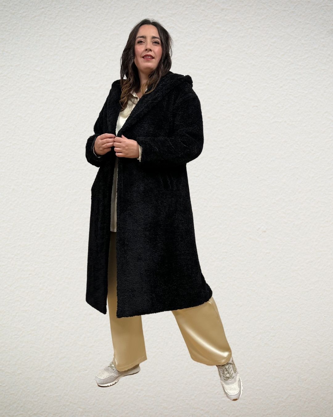 Hose mit weitem Bein in Sand