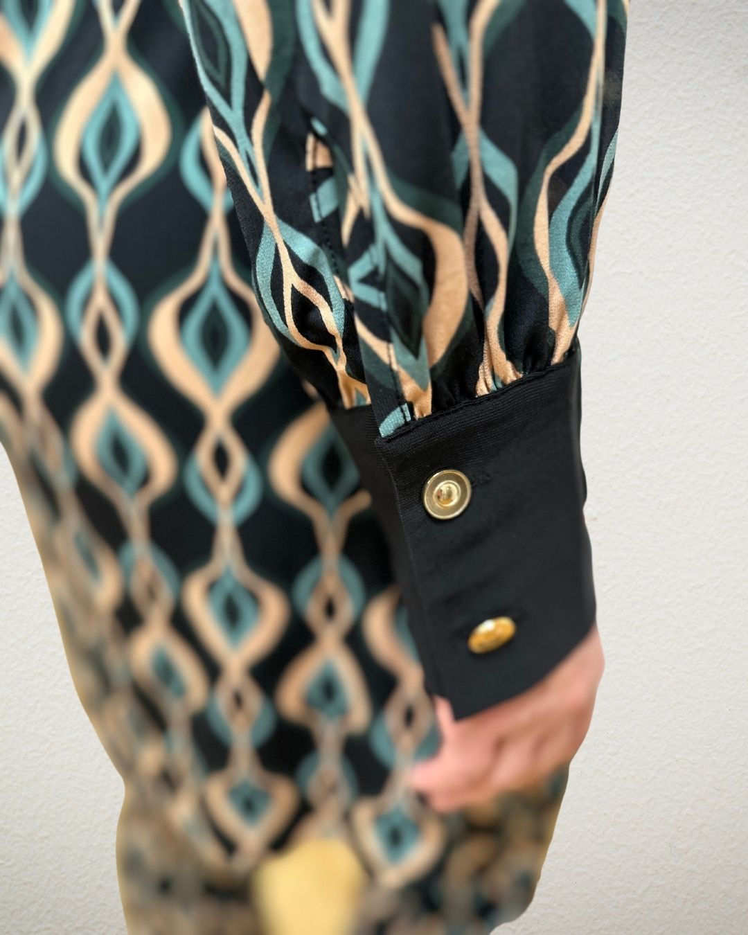 Tunika in Retro-Print