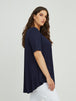 T-Shirt in leichter A Form von Mat Fashion_grosse Grössen_DE BOER plus_2