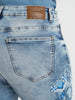 Jeans mit Blumenstrickerei von MAT FASHION_grosse Grössen_DE BOER plus Luzern