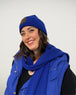 Merino Schal in Köngisblau von Riani - grosse Grössen - DE BOER plus Luzern 