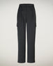 Cargo-Hose aus Satin in schwarz von Riani - grosse Grössen - DE BOER plus Luzern 