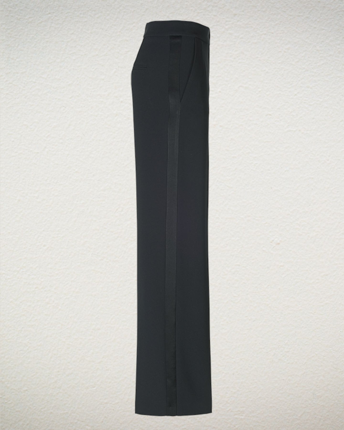 Smoking Hose mit Galonstreifen in schwarz von Riani - grosse Grössen - DE BOER plus Luzern 
