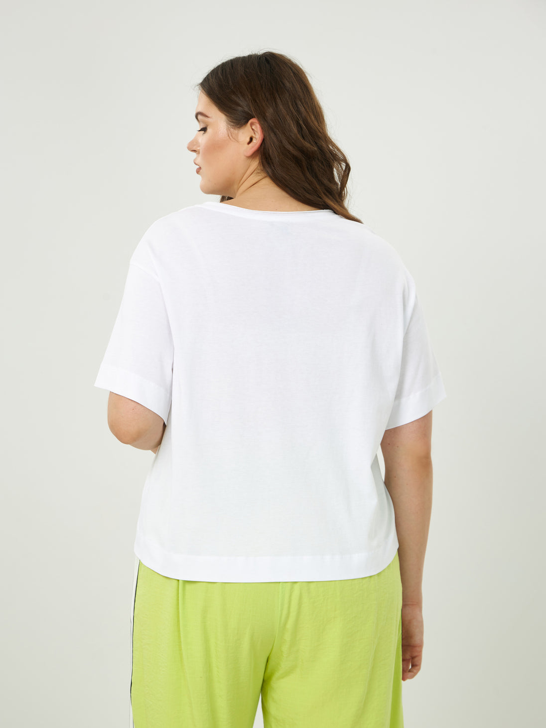 weisses Boxi T-Shirt von Mat_grosse Grössen_DE BOER plus_2