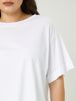 weisses Boxi T-Shirt von Mat_grosse Grössen_DE BOER plus_3