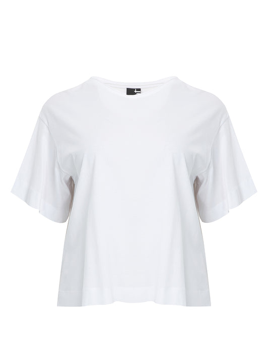 weisses Boxi T-Shirt von Mat_grosse Grössen_DE BOER plus_4