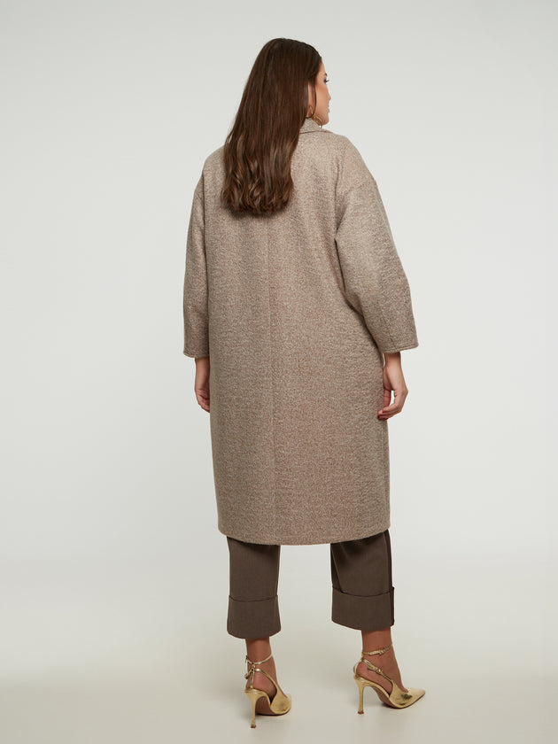 beiger Wollmantel von Mat Fashion_grosse Grössen_DE BOER plus_4