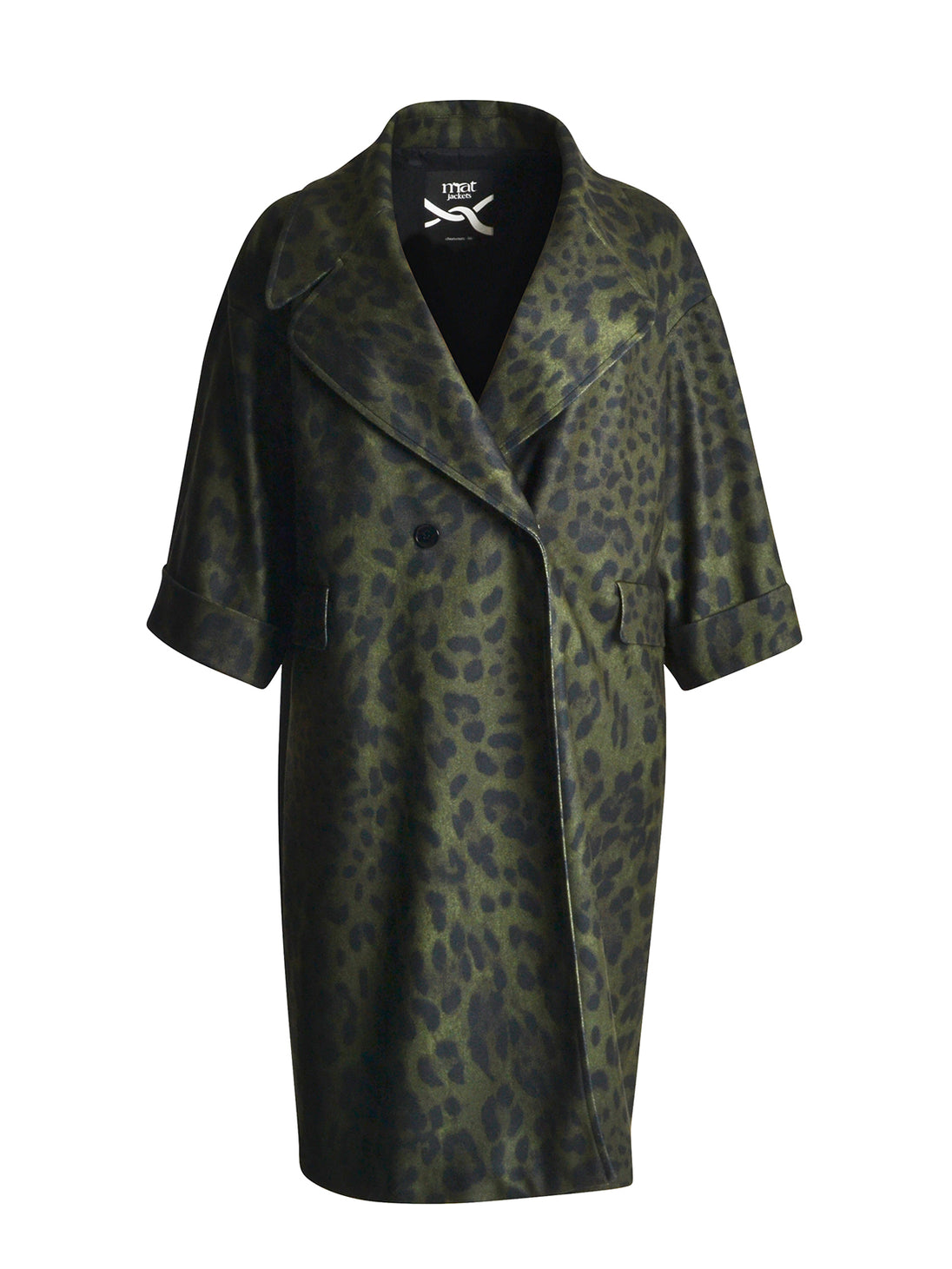 Tüll-Jupe in Leo-Print in Khaki/Schwarz von Mat Fashion_grosse Grössen_DE BOER plus_7