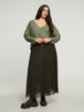 Tüll-Jupe in Leo-Print in Khaki/Schwarz von Mat Fashion_grosse Grössen_DE BOER plus_3