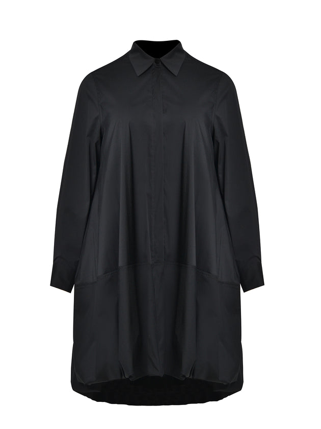Baumwollkleid in Schwarz von Mat Fashion_grosse Grössen_DE BOER plus_9