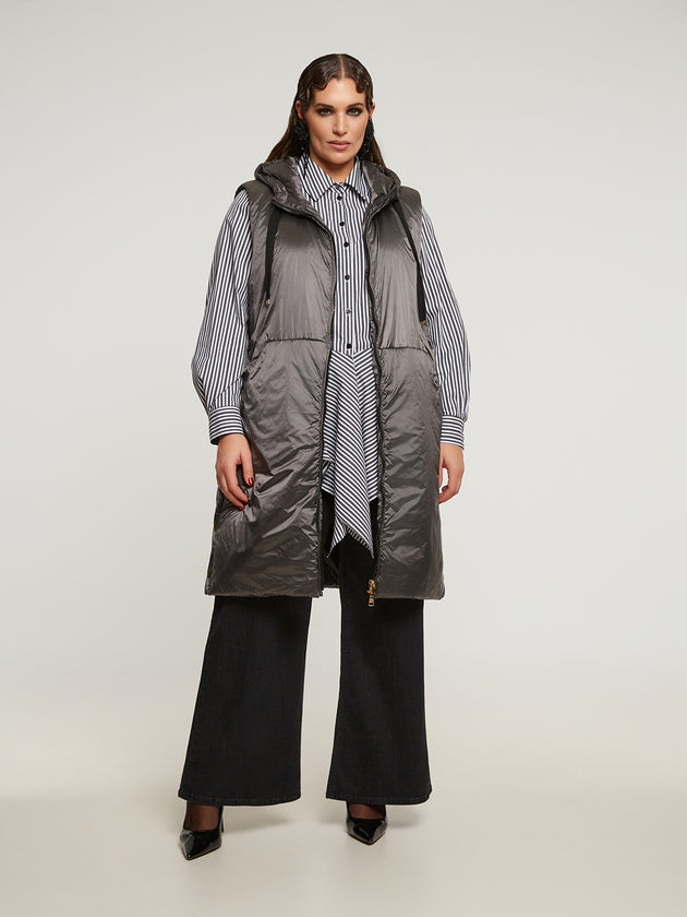 langes Wintergilet in Silber von Mat Fashion_grosse Grössen_DE BOER plus_10