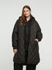 Wintermantel mit Kapuze in Schwarz von Mat Fashion_grosse Grössen_DE BOER plus Luzern_1