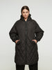 Wintermantel mit Kapuze in Schwarz von Mat Fashion_grosse Grössen_DE BOER plus Luzern_4