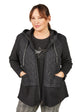 Nyonjacke mit Jersey in Schwarz von Mona Lisa by Interchic_grosse Grössen_DE BOER plus Luzern_1