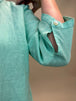 Leinenbluse in Mint von Backstage_grosse Grössen_DE BOER plus Luzern_4