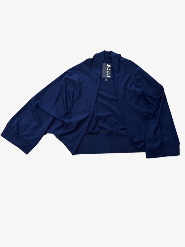 Jersey-Bolero in Marine für Kleider von Mat Fashion_grosse Grössen_DE BOER plus Luzern_1