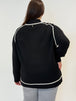 Stehkragen-Rollkragenpullover mit Ziernähten von Elena Mirò_grossen Grössen_DE BOER plus_3