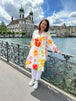 Leinenbluse mit Fantasie-Blumenprint von Backstage_grosse Grössen_DE BOER plus  Luzern_8