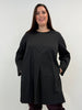 Tunika/Kleid in Baumwollstretch in Schwarz von Mat Fashion_grosse Grössen_DE BOER plus_1