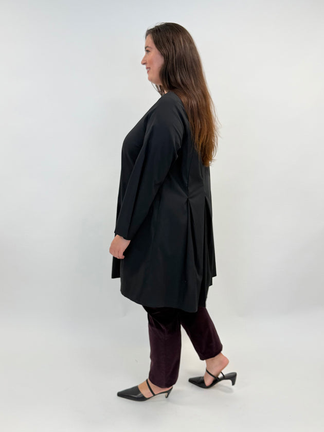 Baumwollkleid in Bordeaux von Mat Fashion_grosse Grössen_DE BOER plus_3