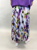 Pliesse-Jupe mit Blumenprint von Mat Fashion_grosse Grössen_DE BOER plus Luzern