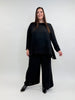 weite Hose in Schwarz von Mat Fashion_grosse Grössen_DE BOER plus Luzern_5