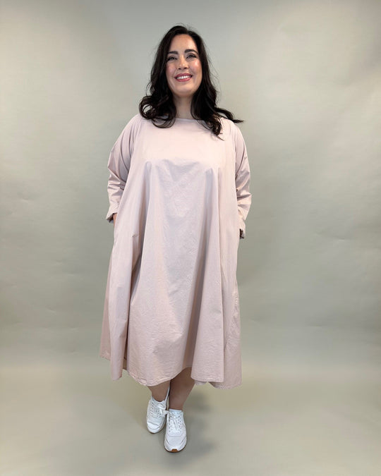 weites Baumwollkleid rose_Privatsachen_DEBOERplusLuzern
