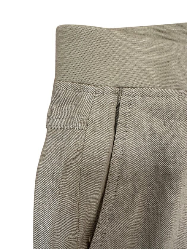 Baumwollhose in Leinenoptik in Beige_grosse Grössen_DE BOER plus Luzern_3