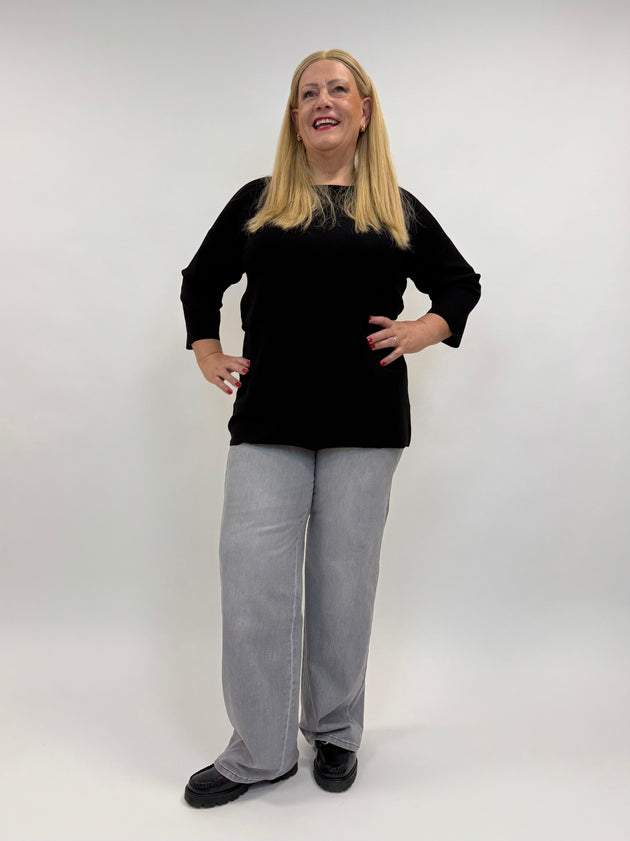 graue Jeans von Raphaela by Brax_grosse Grössen_DE BOER plus Luzern_