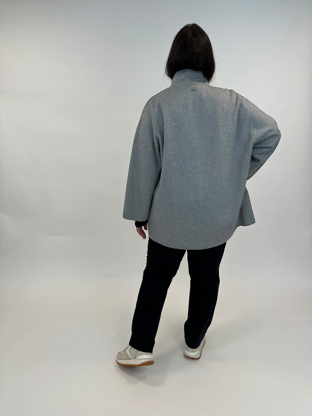 Wolljacke in einer Fischgradwebung von White Label by Rofa - grossen Grössen - DE BOER plus Luzern 