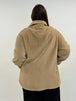 Fake Fur Hemdjacke in Camel von White Label by Rofa_grosse Grössen_DE BOER plus Luzern_5