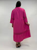 langes Sommerkleid in Pink von Yoek Fashion_grosse Grössen_DE BOER plus Luzern_6