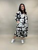 Jerseykleid/Jerseymantel im Blumenprint_Yoek_DE BOER plus Luzern